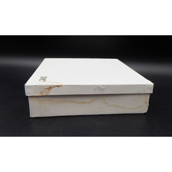 Debora Carlucci Square Candy Dish Bowl Glass Crystal Gem Cushioned Made in Italy - Picture 11 of 13